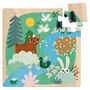 Voir la diapositive 2 : Vilac Coffret puzzles 3x16 pcs Animaux du monde