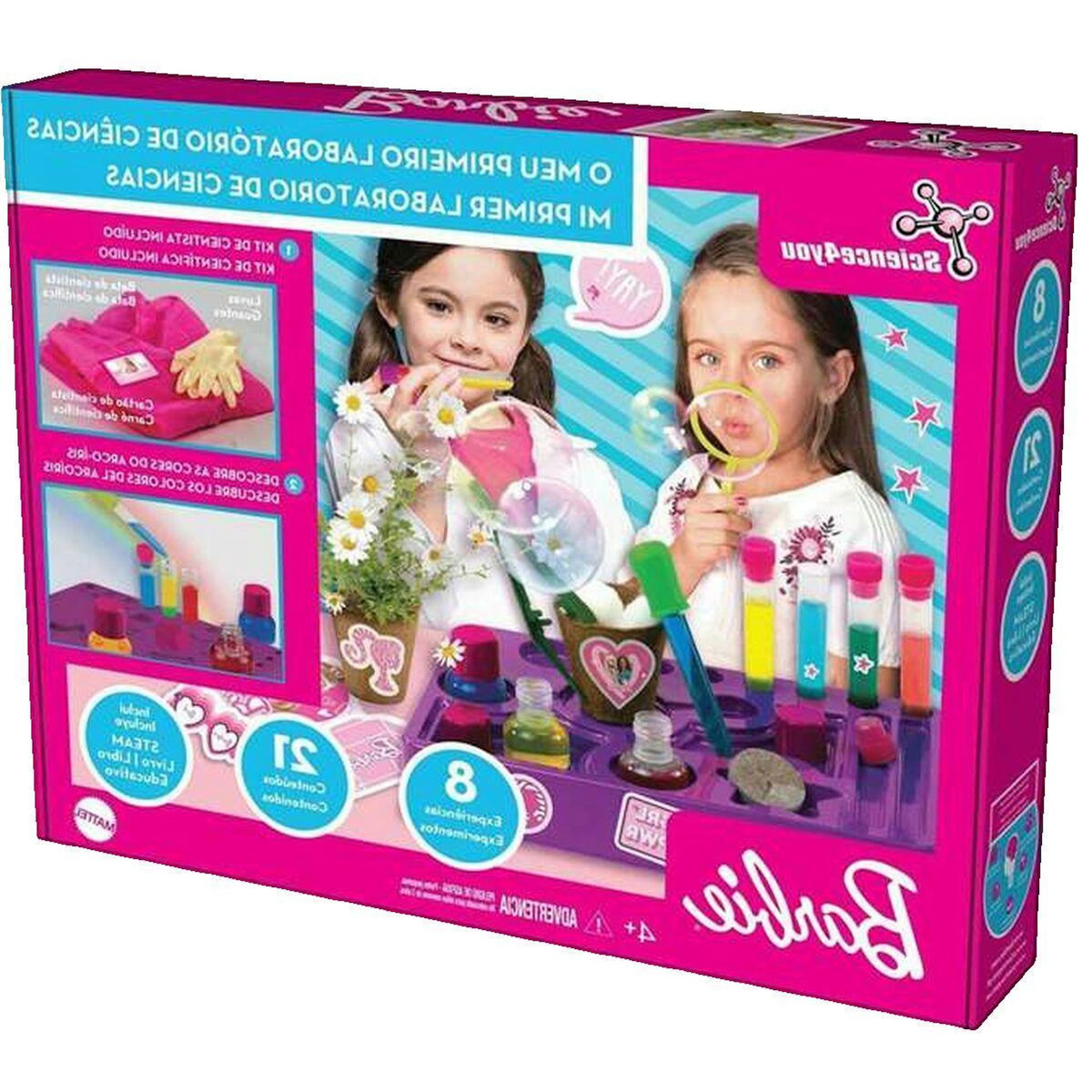 MATTEL GAMES Jeu éducatif Barbie Kit de sciences pour enfants