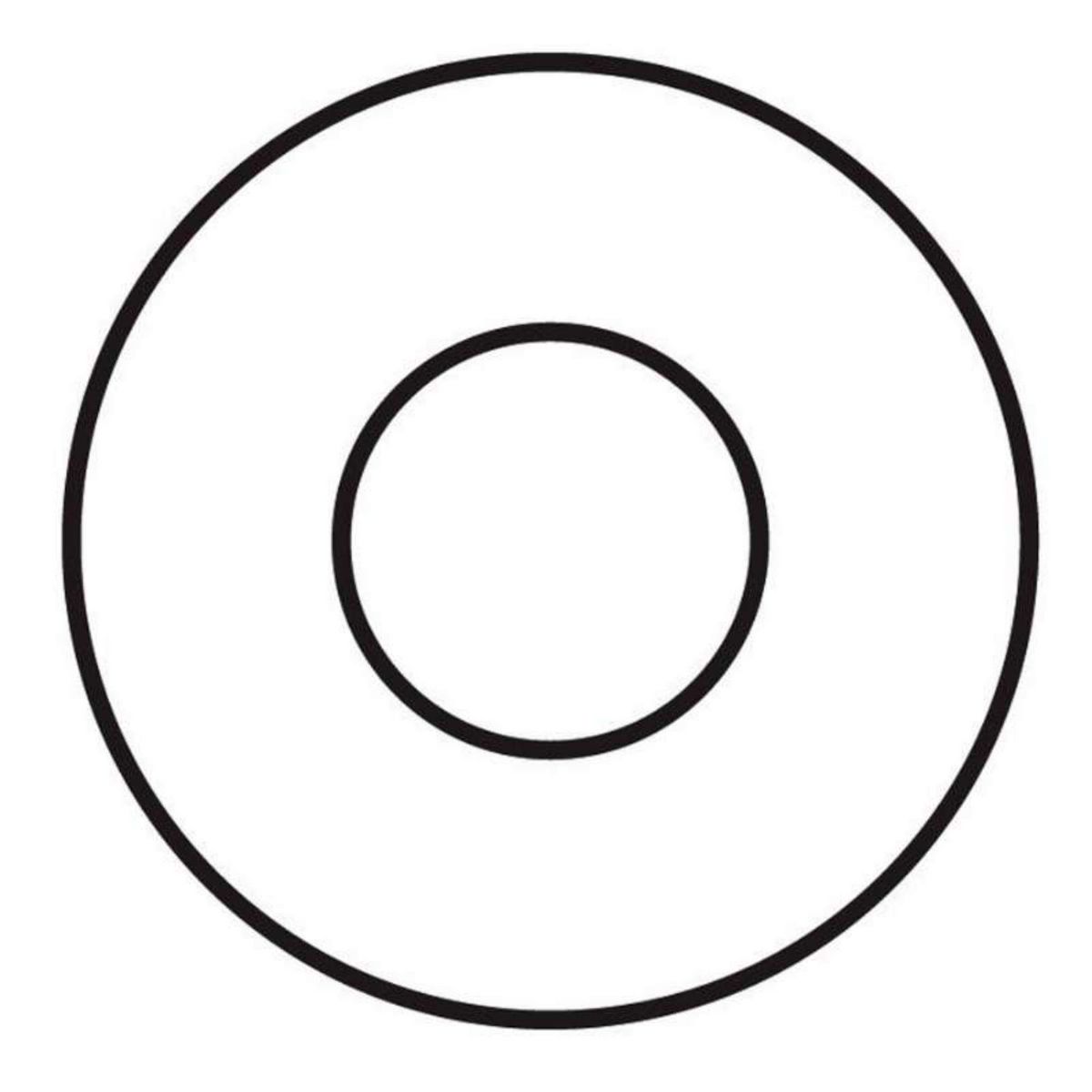  Rondelle zinguée type M Vissal 12x27mm ép:2,5mm  lot de 15 rondelles