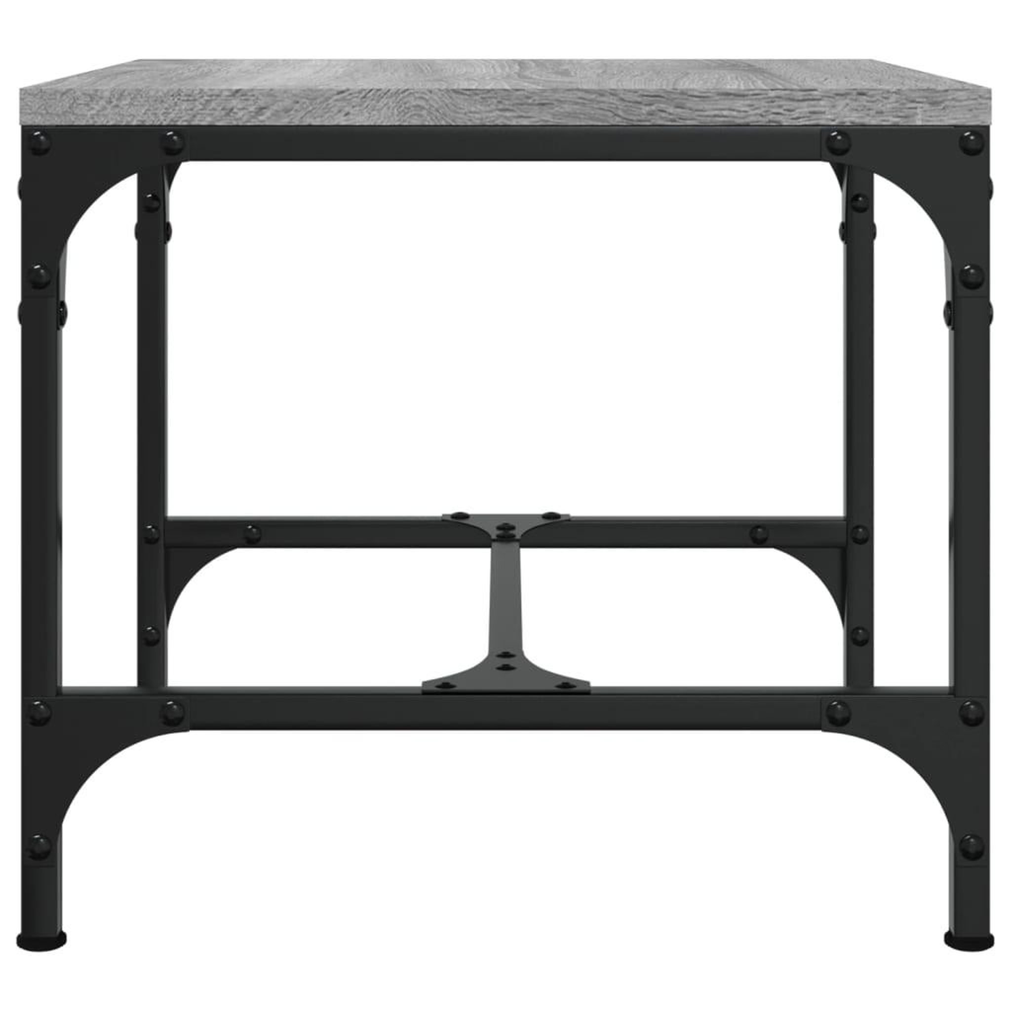 Voir la diapositive 5 : VIDAXL Table basse Sonoma gris 50x50x35 cm Bois d'ingenierie