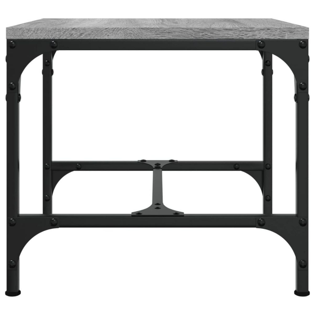 VIDAXL Table basse Sonoma gris 50x50x35 cm Bois d'ingenierie