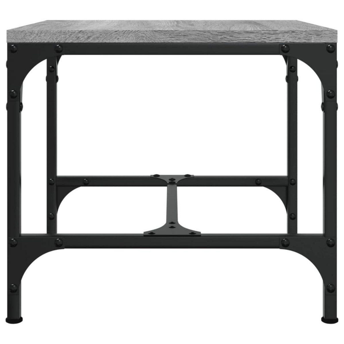 VIDAXL Table basse Sonoma gris 50x50x35 cm Bois d'ingenierie