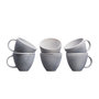 Voir la diapositive 3 : BJORN Mug STONE 25cl - 6 pièces - Gris lune