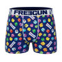 Voir la diapositive 4 : FREEGUN Lot de 5 boxers homme La vache qui rit