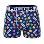 Voir la diapositive 4 : FREEGUN Lot de 5 boxers homme La vache qui rit