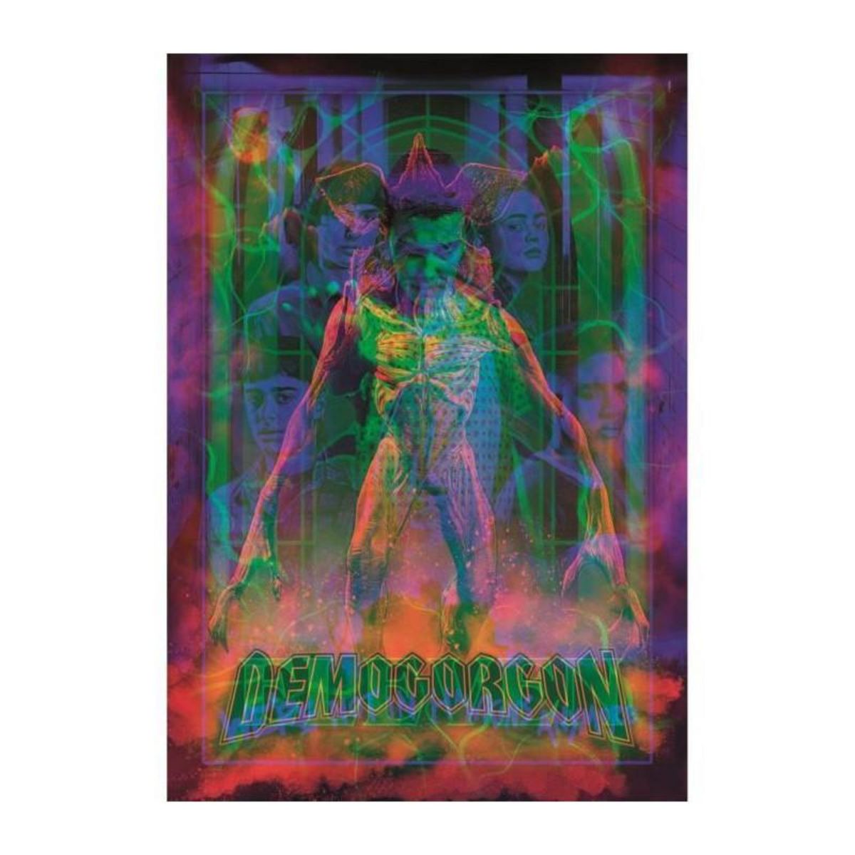 CLEMENTONI Puzzle 520 pièces Clementoni The Morphing Collection Stranger Things Cadre lumineux Démogorgon