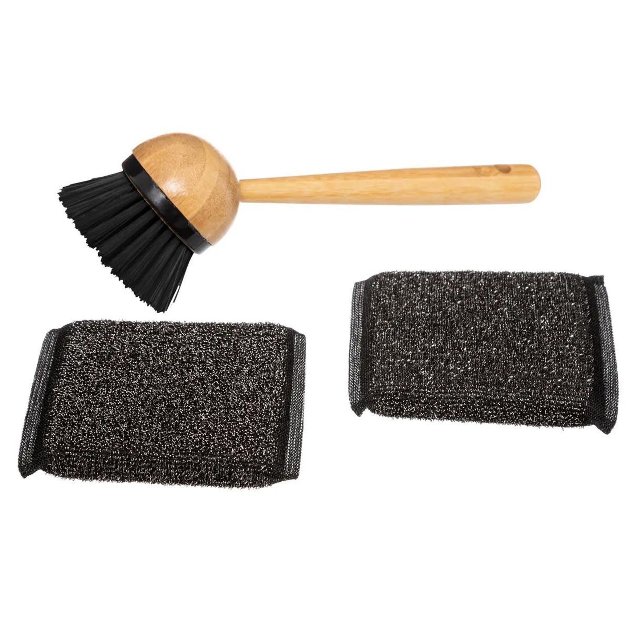 Voir la diapositive 2 : FIVE Kit vaisselle 3 en 1  bambou  20cm naturel