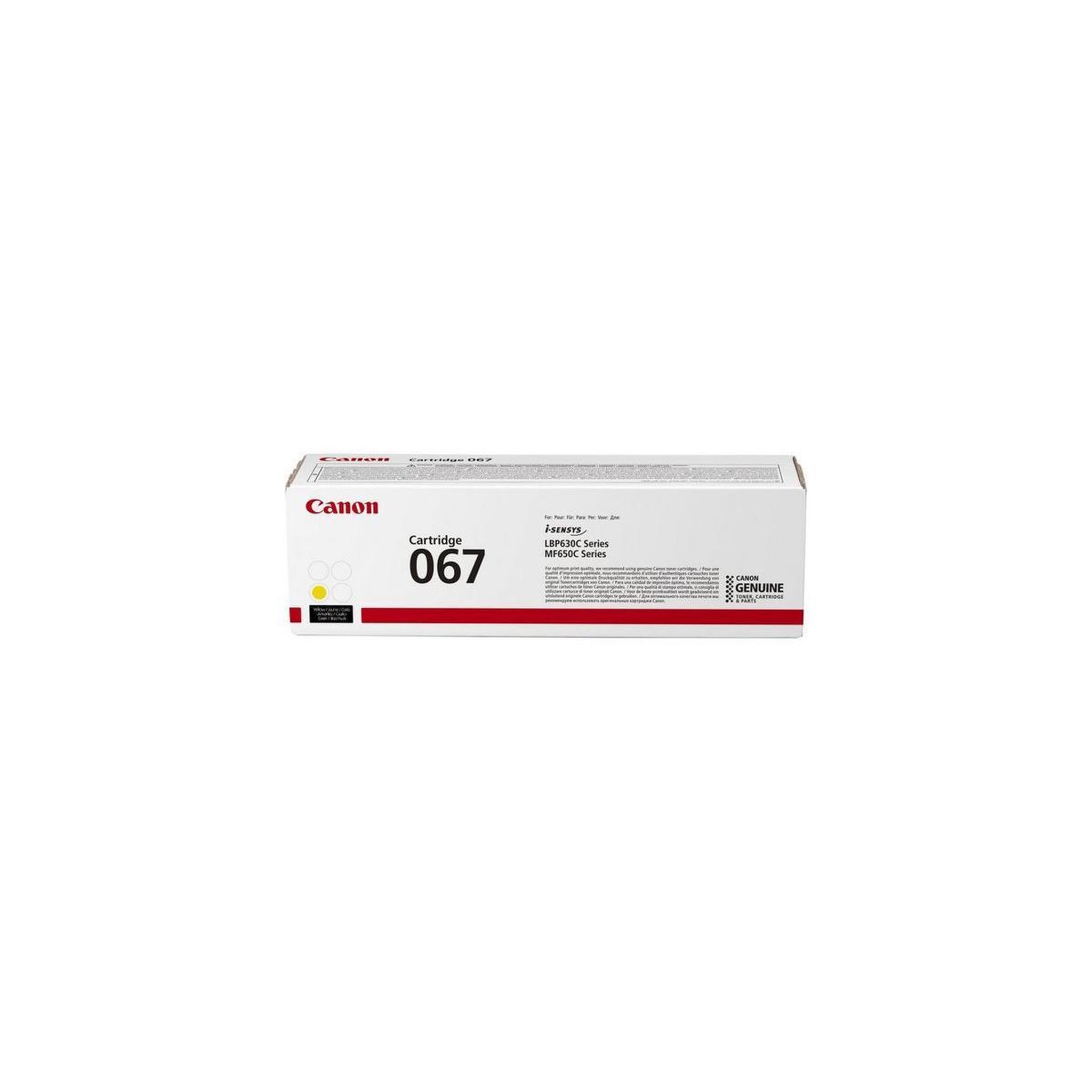 Voir la diapositive 2 : Canon Canon 067 Gelb original Tonerpatrone (5099C002)