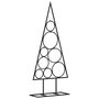 Voir la diapositive 5 : VIDAXL Arbre de Noël en metal pour decoration noir 60 cm