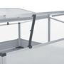Voir la diapositive 5 : VIDAXL Serre 100 x 100 x 85 cm Grise Acier galvanise