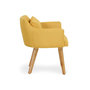 Voir la diapositive 3 : Paris Prix Fauteuil Scandinave  Alan  70cm Jaune
