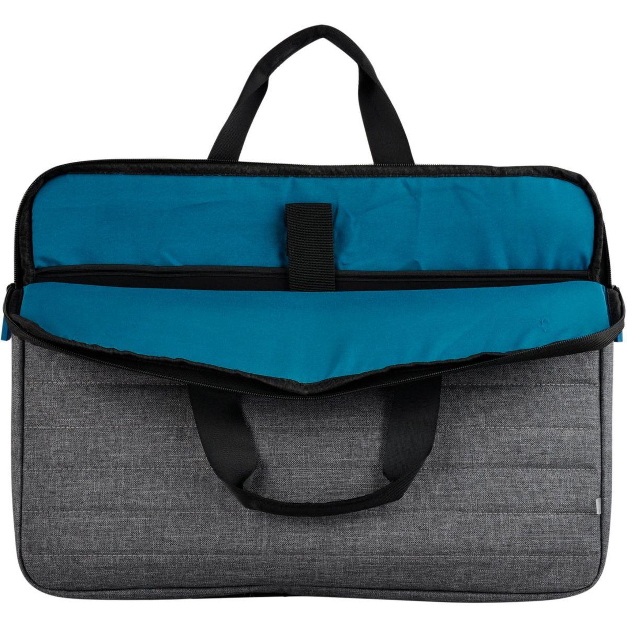 Voir la diapositive 5 : ESSENTIEL B Sacoche 17'' Classic gris/bleu