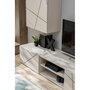 Voir la diapositive 4 : Paris Prix Ensemble Meuble TV 3P  Geo  250cm Beige