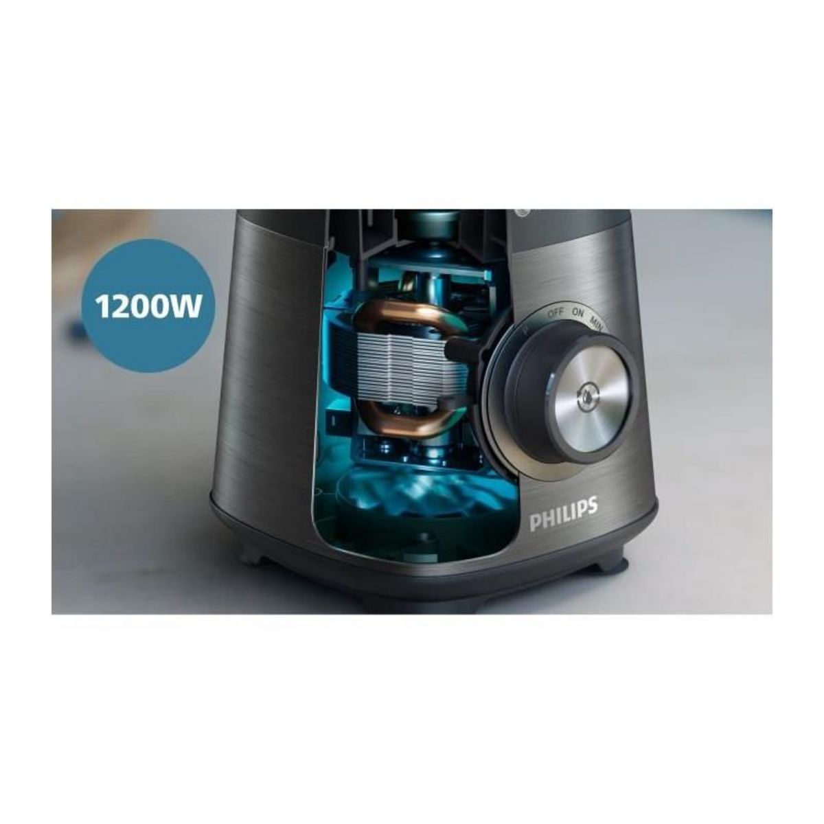 Philips Blender - PHILIPS - HR3041/00 - Noir