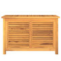 Voir la diapositive 3 : VIDAXL Boîte de rangement de jardin et sac 90x50x58cm bois massif teck
