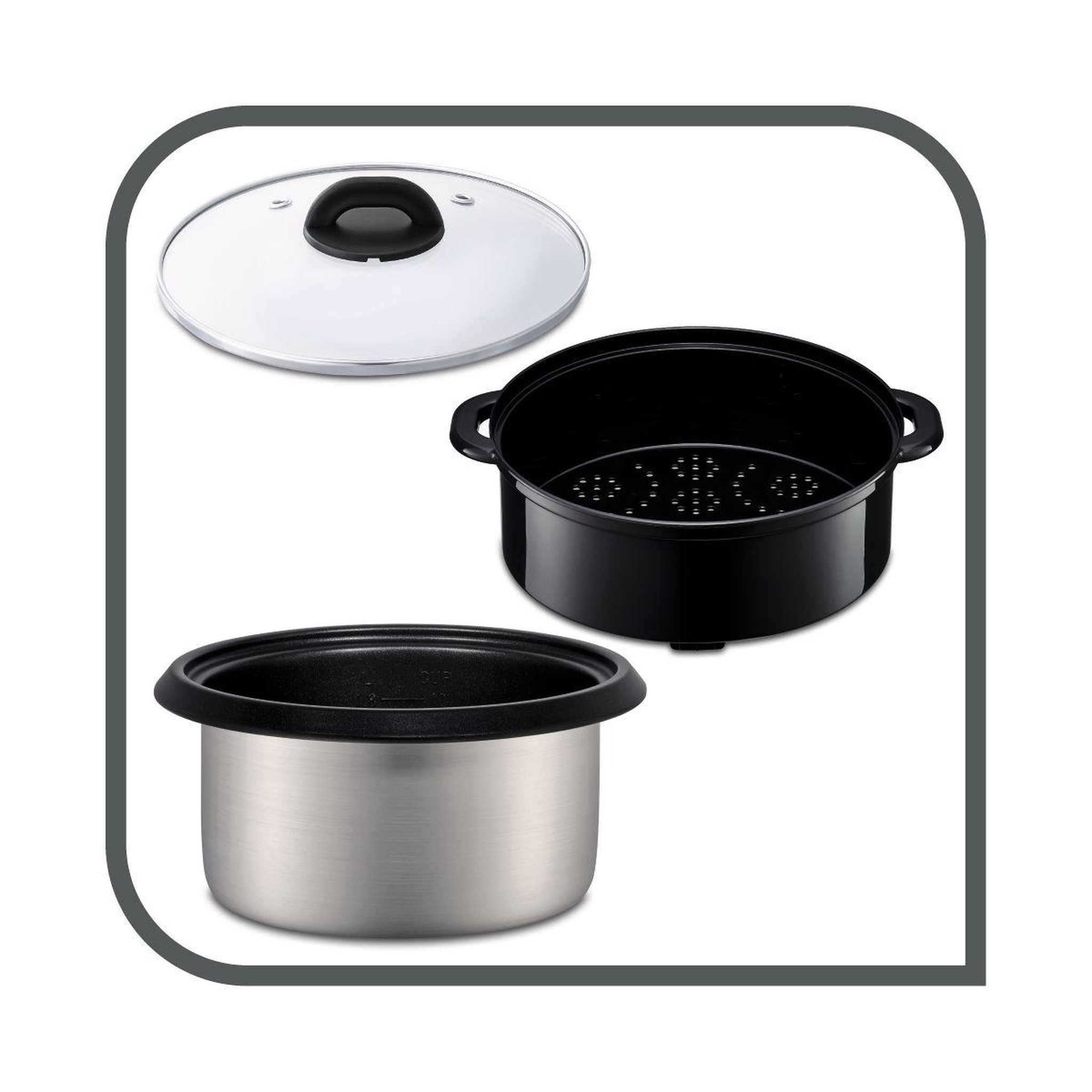 Voir la diapositive 5 : TEFAL Cuiseur riz rk100570