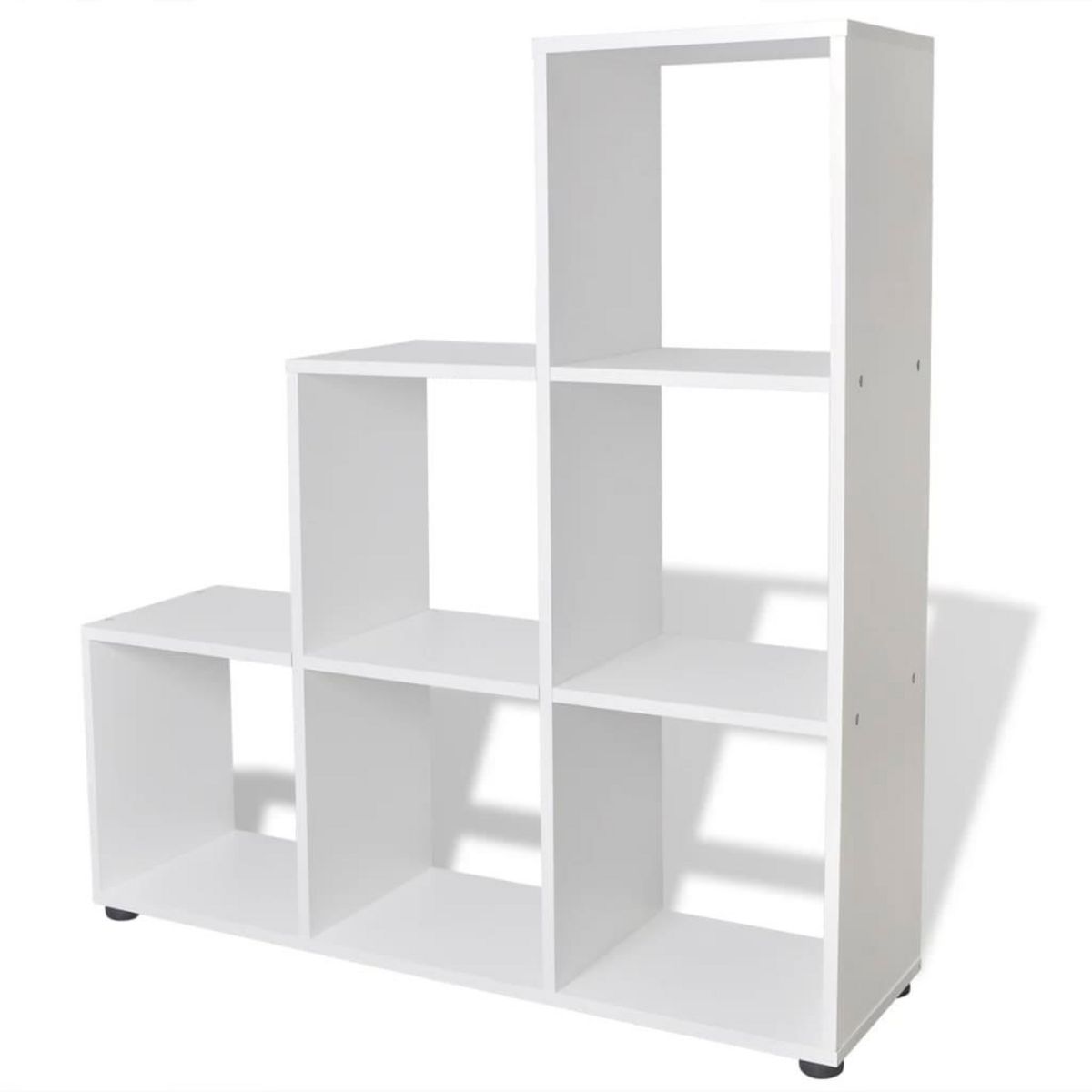 VIDAXL Bibliotheque/etagere 107 cm Blanc