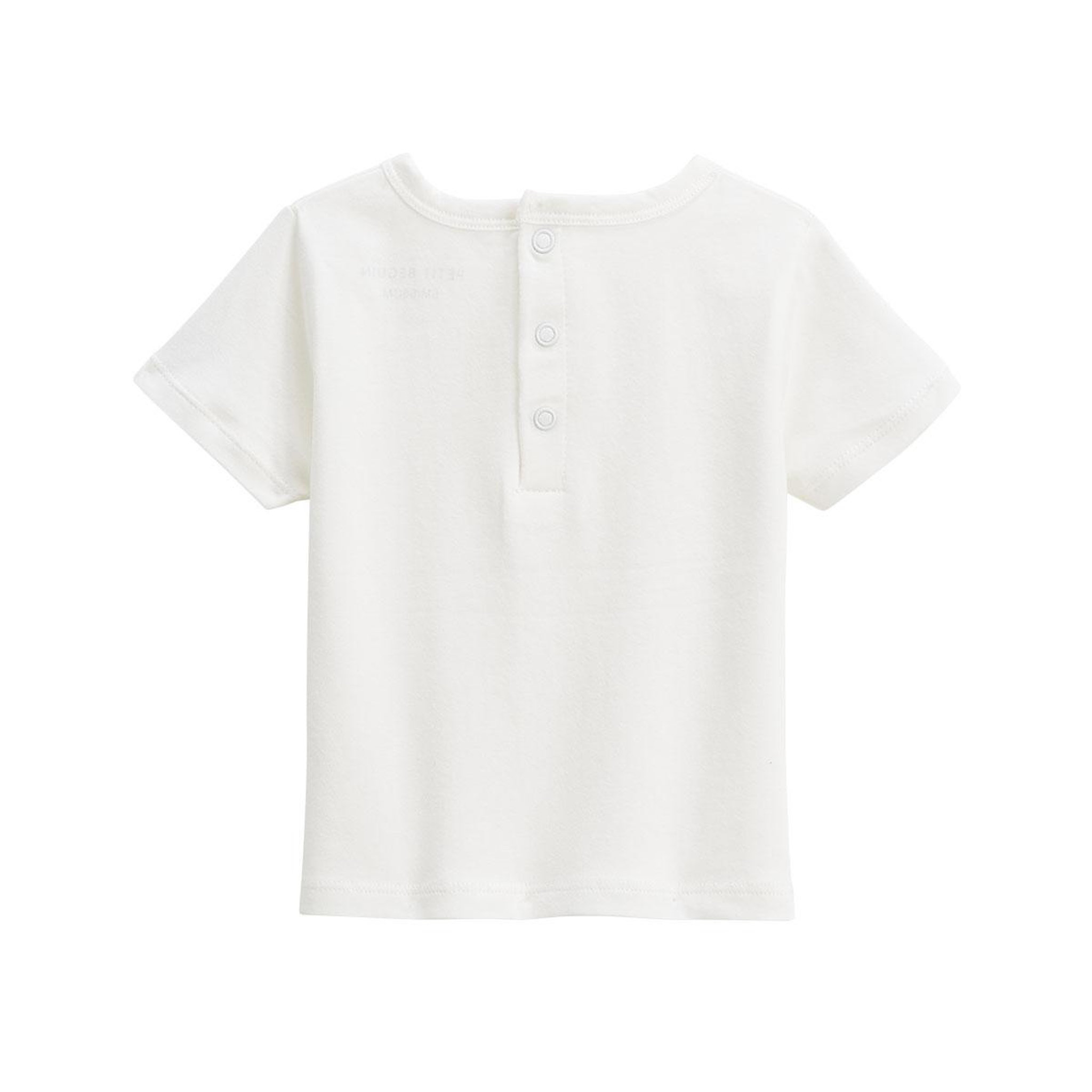 Voir la diapositive 4 : Petit Béguin Ensemble salopette bébé et t-shirt auguste