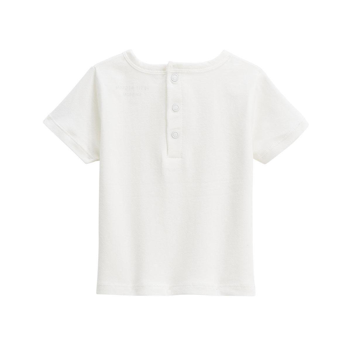 Petit Béguin Ensemble salopette bébé et t-shirt Auguste