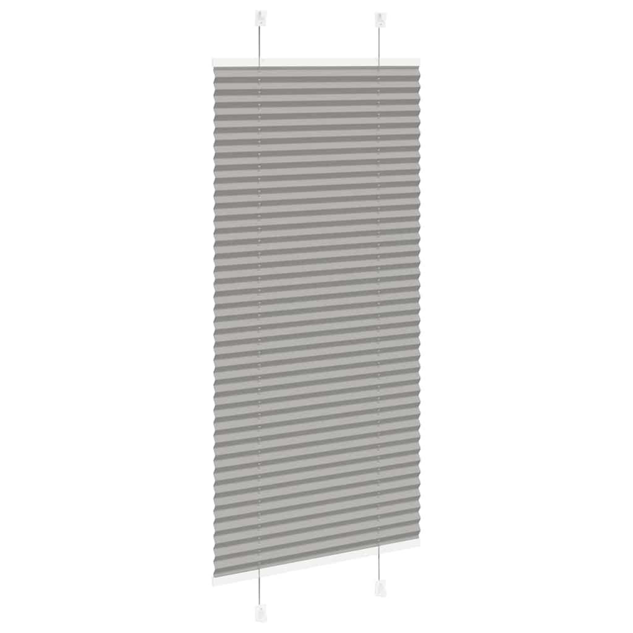 Voir la diapositive 4 : VIDAXL Store plisse anthracite 55x100 cm largeur du tissu 54,4 cm