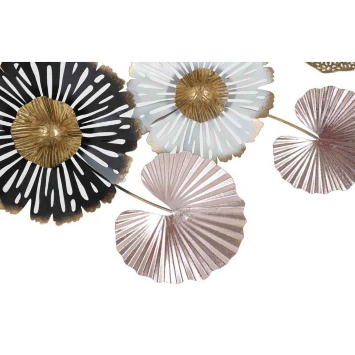 Paris Prix Décoration Murale en Métal  Pinky  106cm Multicolore