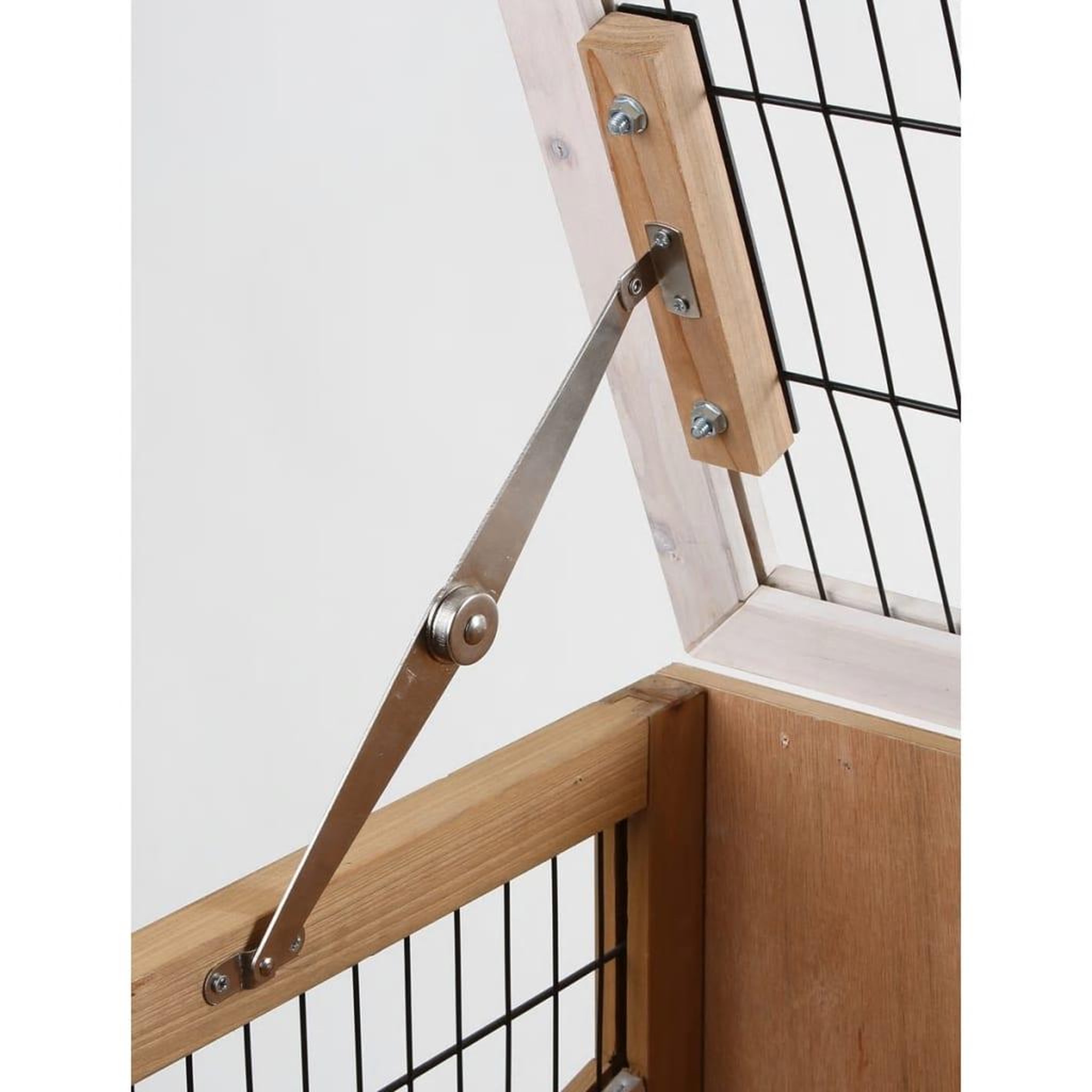 Voir la diapositive 5 : KERBL Kerbl Cage de petits animaux Indoor Deluxe 115 x60 x92,5 cm Bois 82725