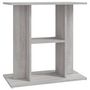Voir la diapositive 2 : VIDAXL Support pour aquarium sonoma gris 60x30x60 cm bois d ingénierie