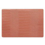 ATMOSPHERA Set de Table  Atmosphera Croco. Coloris disponibles : Orange