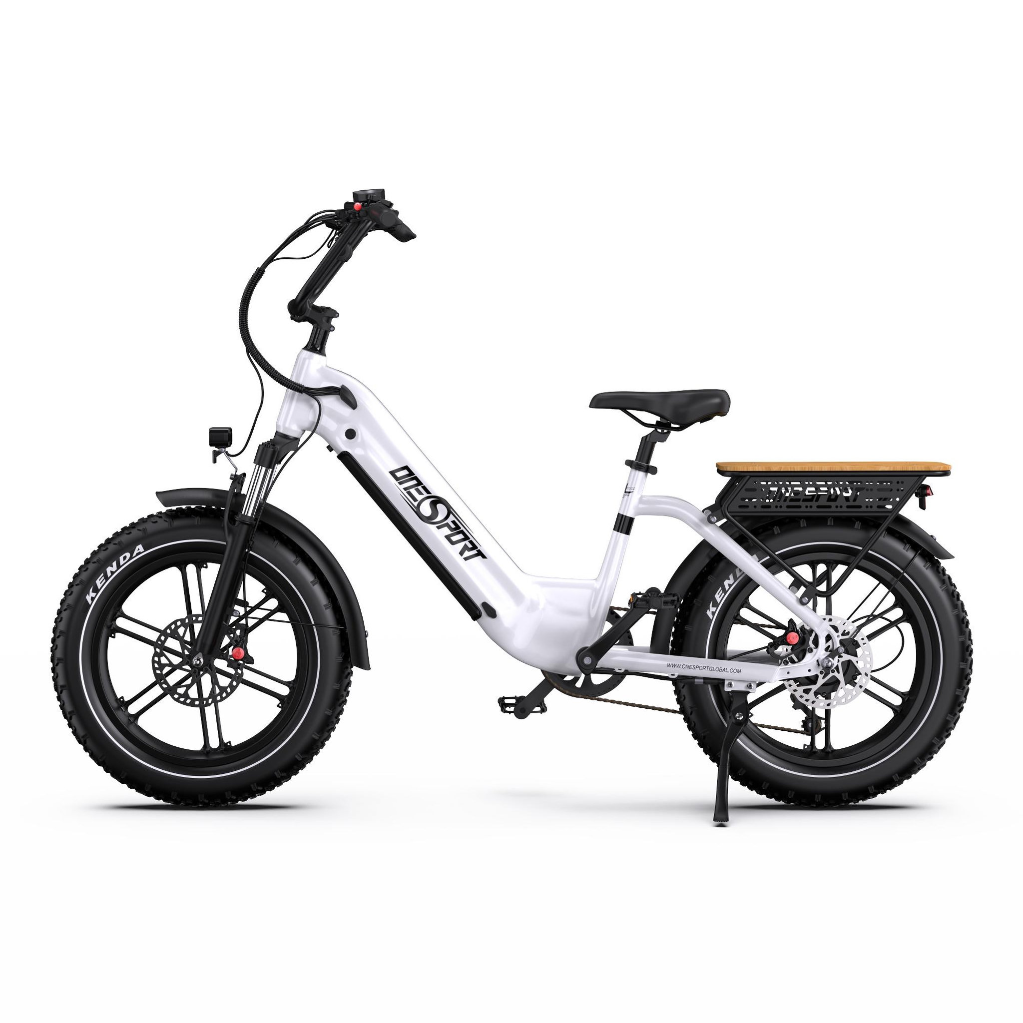 Voir la diapositive 2 : ONESPORT Vélo électrique Onesport OT08 à gros pneus