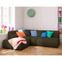 Voir la diapositive 1 : LISA DESIGN Onyx - canapé modulable d'angle gauche - 5 places - en tissu mailles 3d