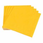 Paris Prix Lot de 20 Serviettes en Papier  Vitamine  33x33cm Moutarde