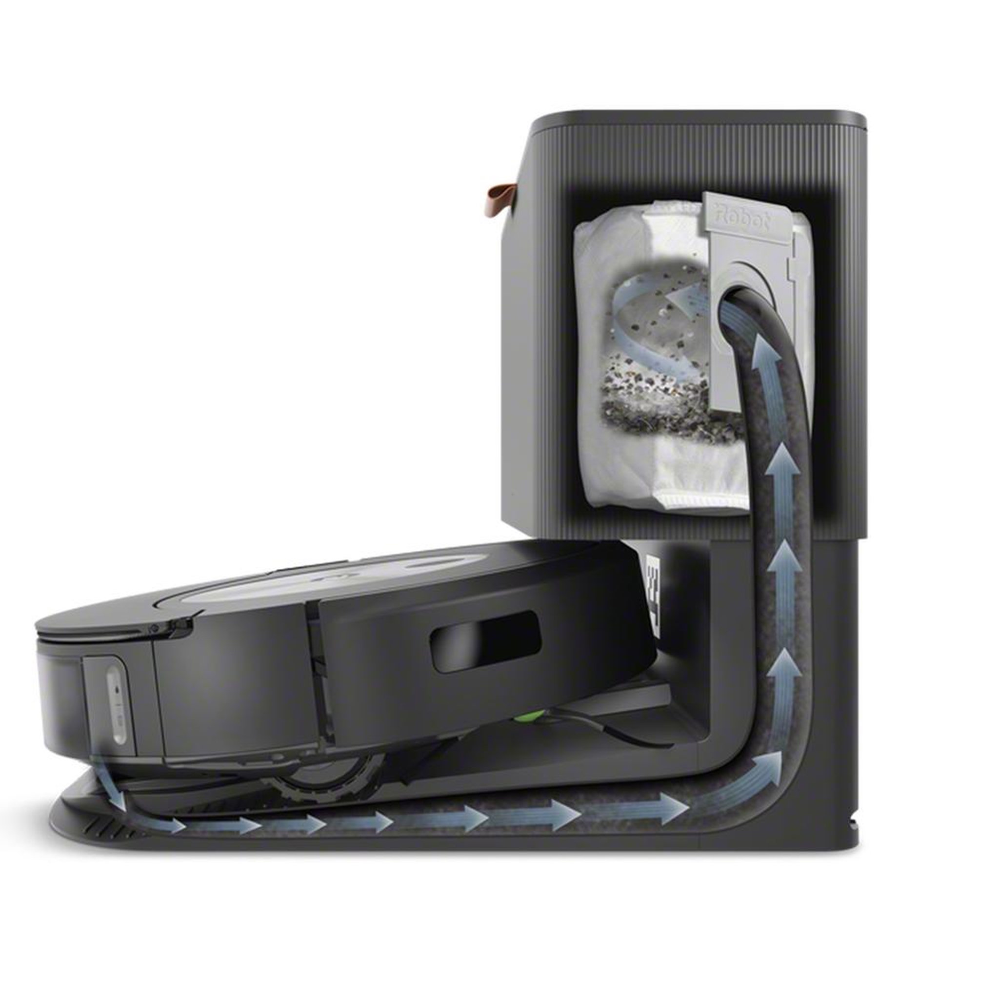 Voir la diapositive 4 : IROBOT Aspirateur/laveur robot connecté - c755840