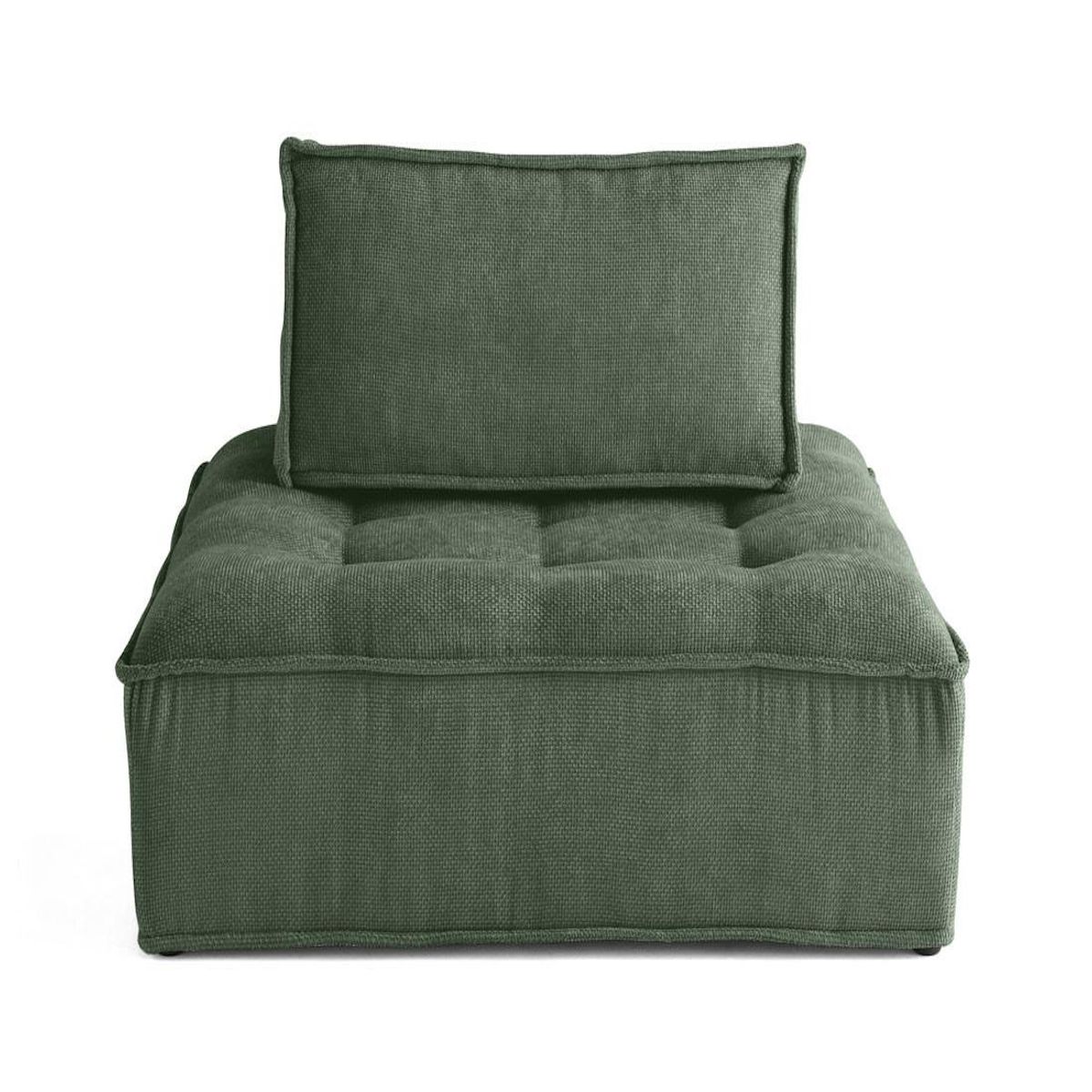 LISA DESIGN Marisol - module d'assise - velours texturé