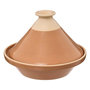 Voir la diapositive 1 : SECRET DE GOURMET Plat à Tajine en Faïence  Asma  27cm Terracotta