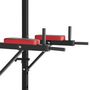 Voir la diapositive 6 : tectake Station de musculation avec banc de musculation pliable noir