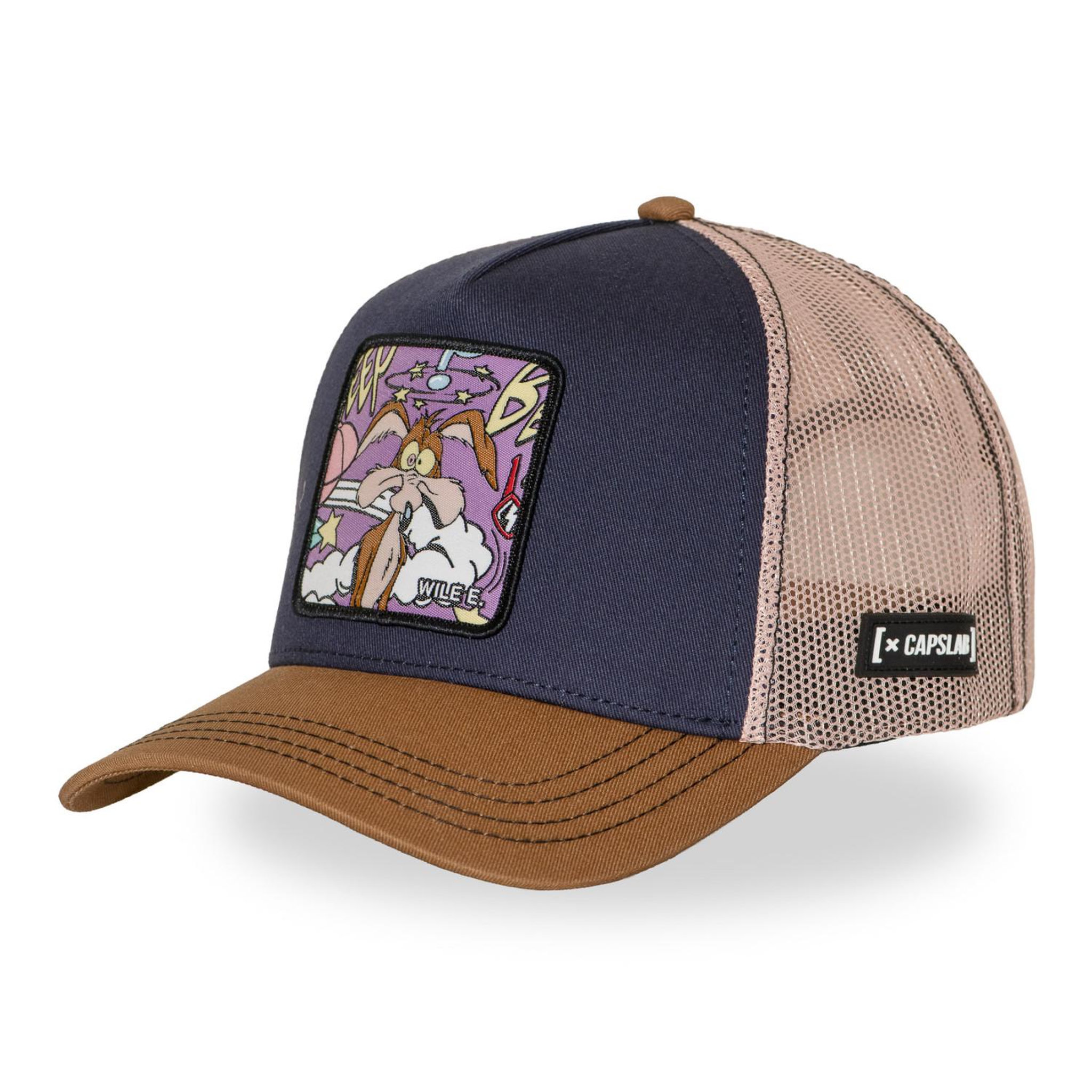Voir la diapositive 1 : CAPSLAB Casquette trucker avec filet looney tunes will e