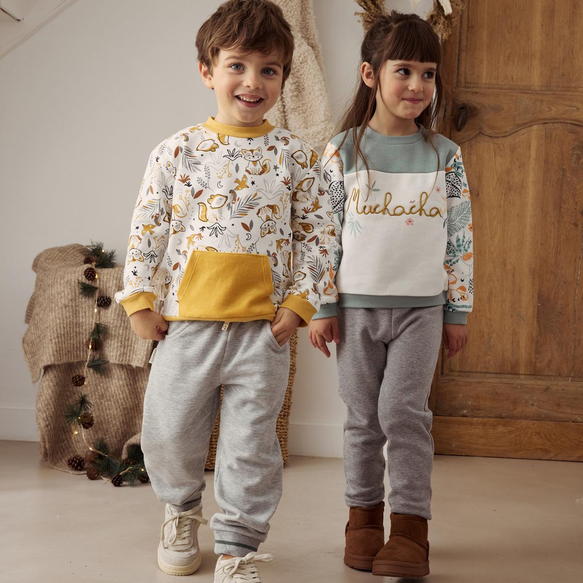 Voir la diapositive 4 : Petit Béguin Pantalon bébé en molleton abou