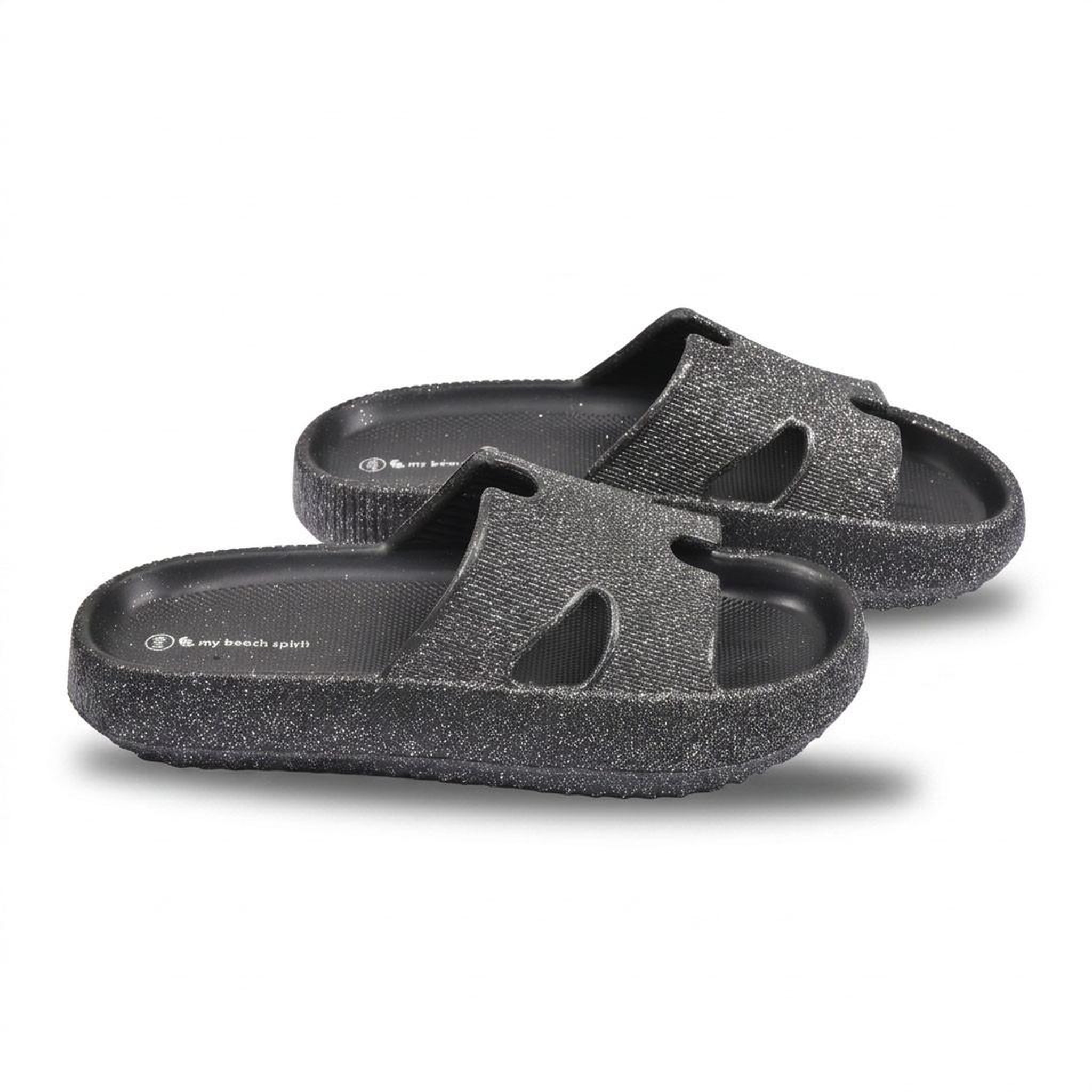 Voir la diapositive 3 : OZABI OZABI Claquette Glitter H-Strap EVA 6 Coloris