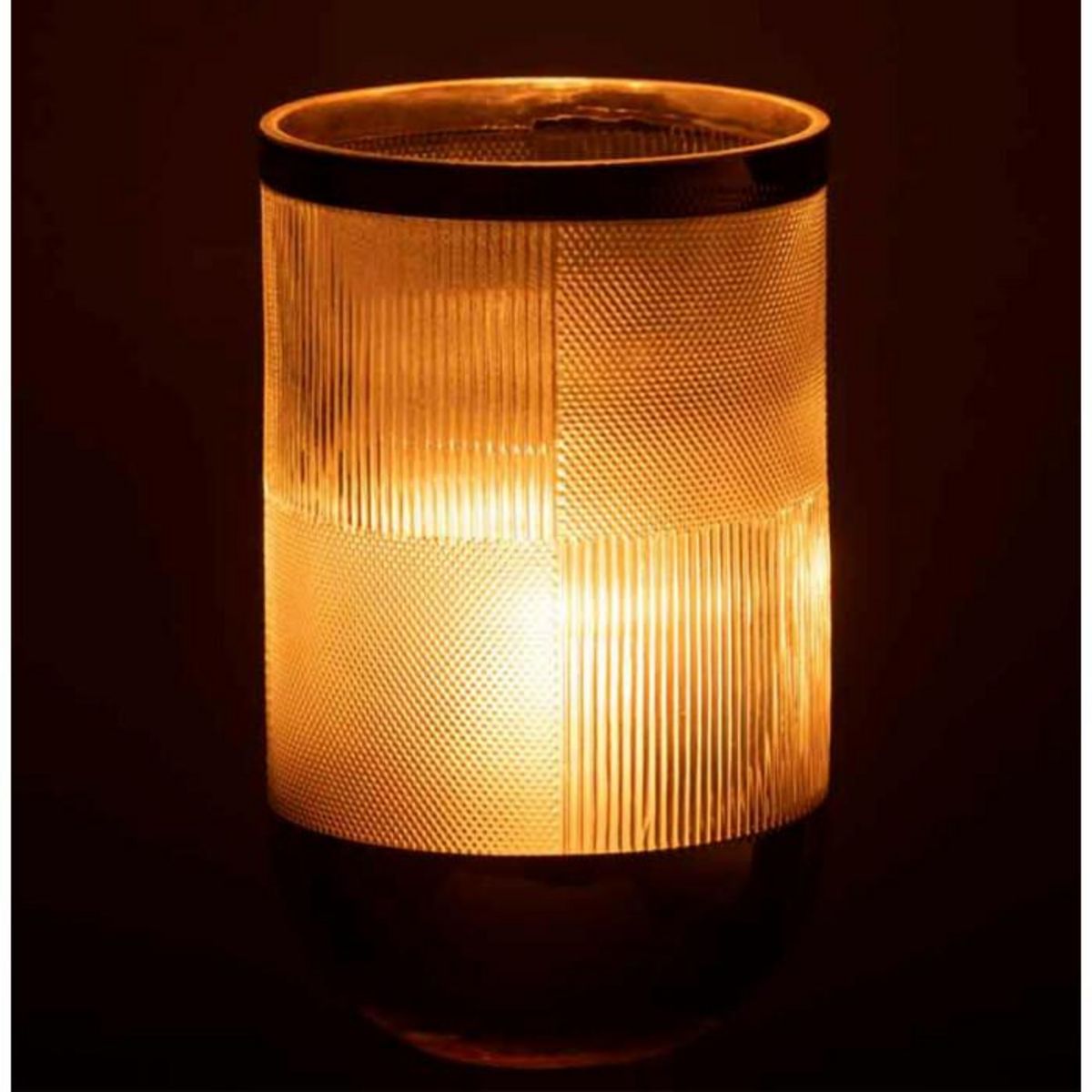 Paris Prix Vase Design  Sucomba  21cm Transparent & Or