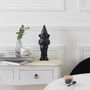 Voir la diapositive 4 : Paris Prix Statuette Design  Nain de Jardin Bad  33cm Noir