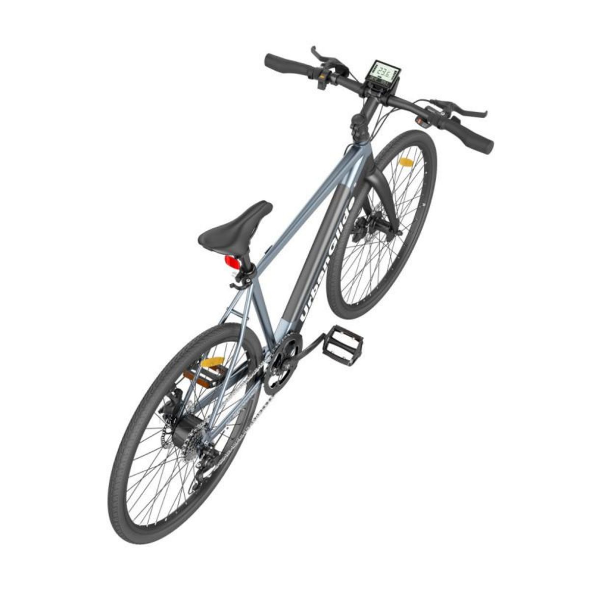 URBANGLIDE Ebike M1 - Vélo électrique 250W léger, 60 km autonomie, freins hydrauliques