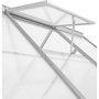 Voir la diapositive 3 : Habitat et Jardin Serre jardin adossée en polycarbonate  Aneth  190 x 125 x 195 cm - 2,37 m²