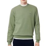 Lacoste Sweat  Homme Lacoste SH9608. Coloris disponibles : Vert