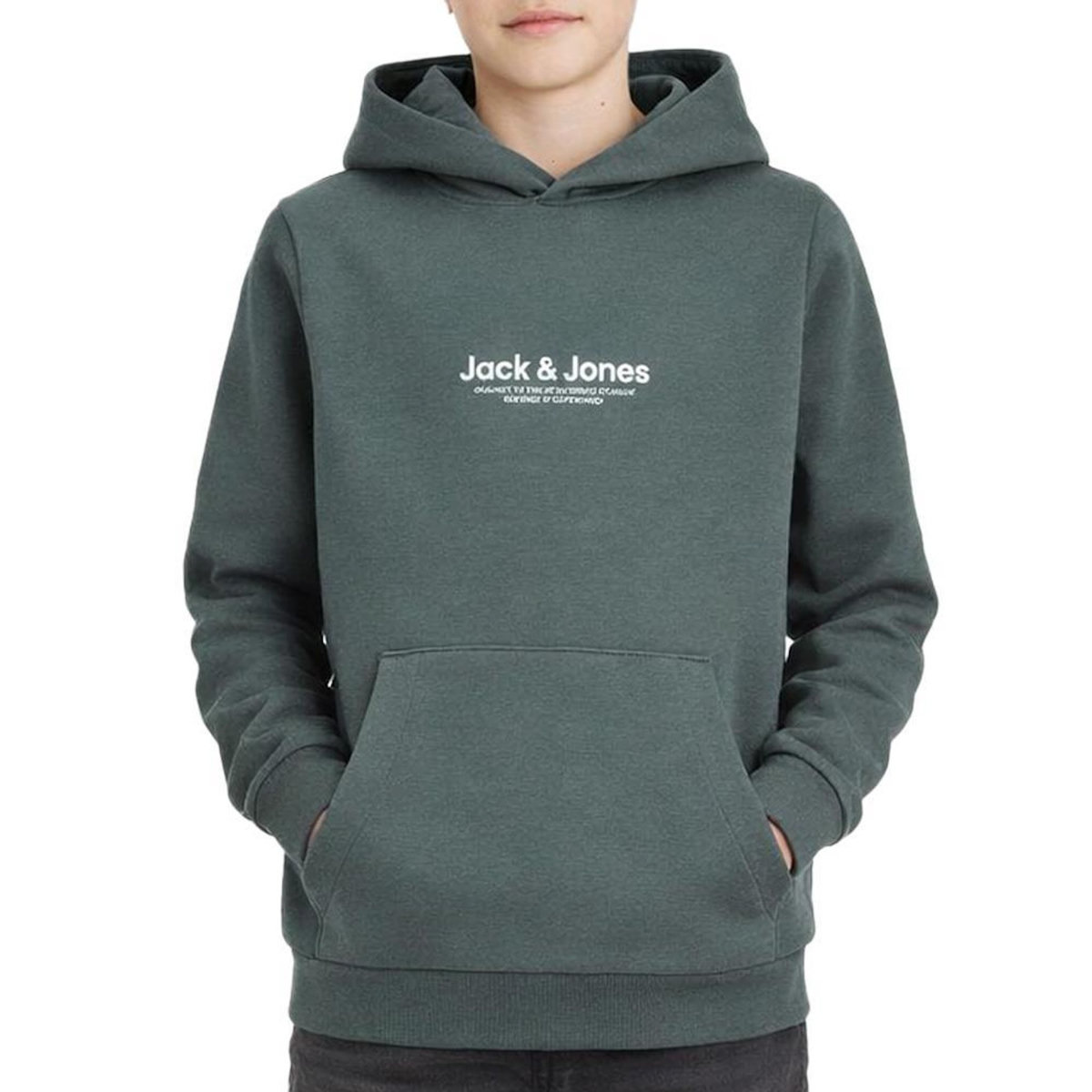 Jack & Jones Sweat /Blanc Garçon Jack & Jones Vesterbro