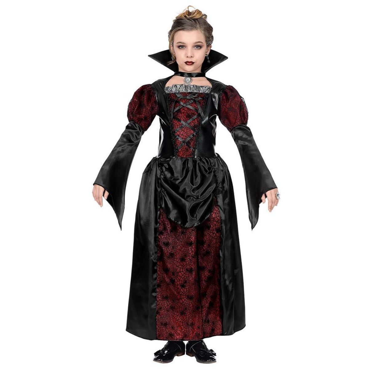 WIDMANN Déguisement de Vampiresse - Enfant - 10/12 ans (140 à 152 cm)