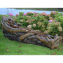 Voir la diapositive 1 : Ubbink Fontaine de jardin allongée Avisio souche d'arbre avec chute d'eau et éclairage LED - Ubbink