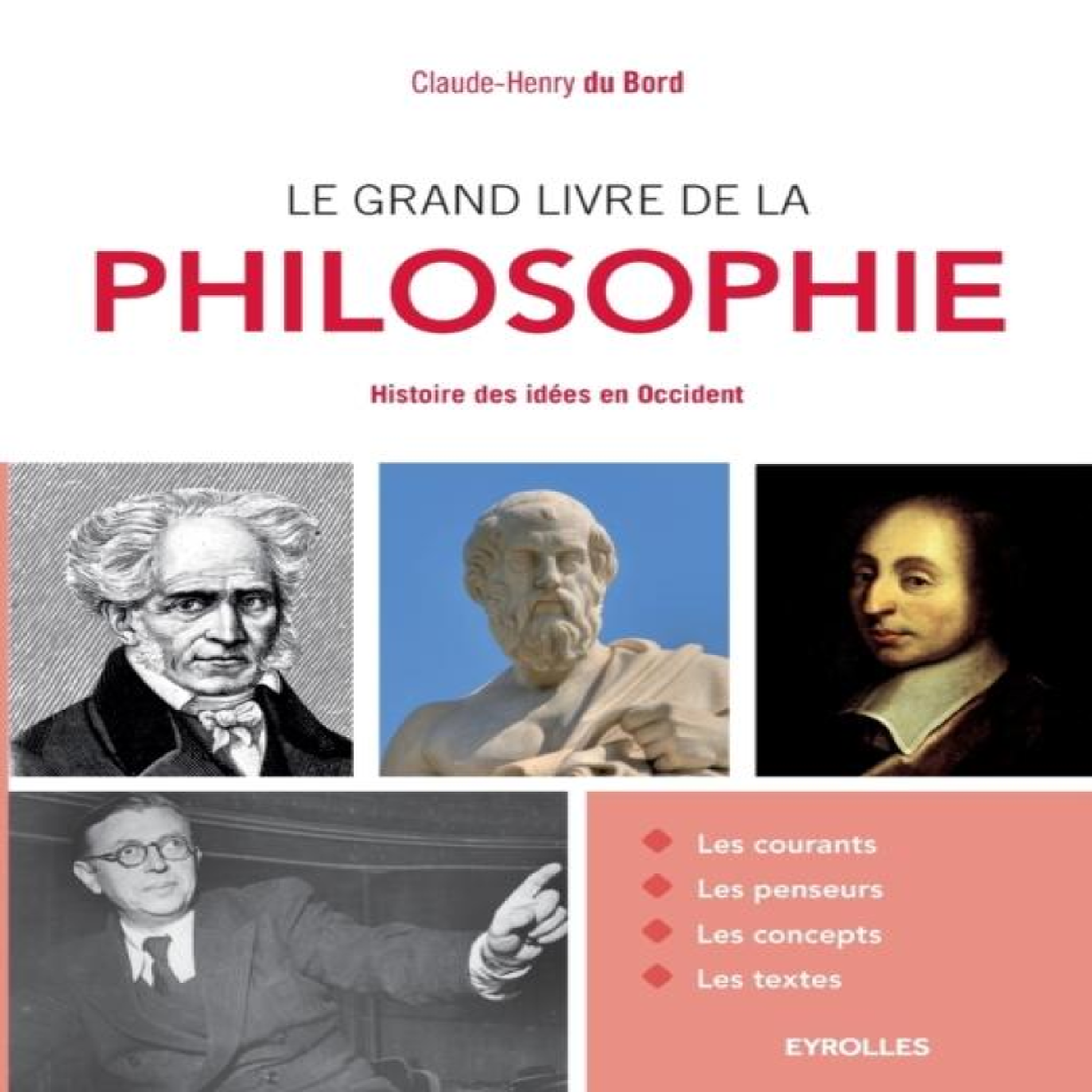 LIVRES Le grand livre de la philosophie:Histoire des idÃ©es en Occident.
