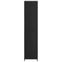 Voir la diapositive 5 : VIDAXL Armoire de rangement de jardin Noir 59x40x180 cm Resine tressee