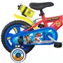 Nickelodeon Vélo 12  Garçon Licence  Pat Patrouille + Casque pour enfant de 3 à 5 ans avec stabilisateurs à molettes - 2 freins
