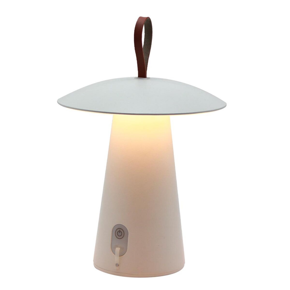 Lampe de table à LED sans fil, blanche